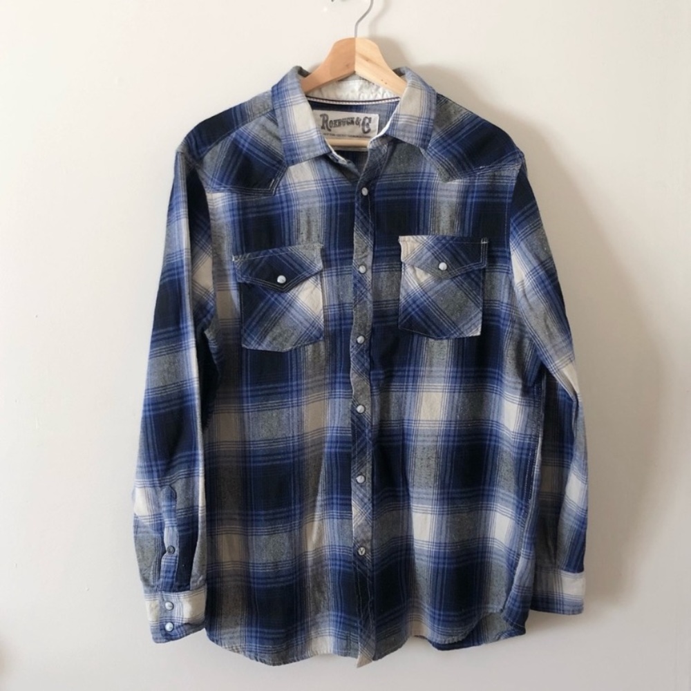 Roebuck & Co • Oversized Flannel Shirt
